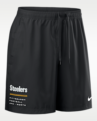 パンツ untrace football SHORTS DARKNAVY 1 Pittsburgh Steelers Men's Nike NFL Woven Shorts. Nike.com